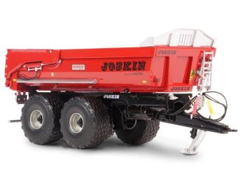UH6804 - Volquete JOSKIN Trans-KTP 22/50 de 2 ejes, edición roja - Limitado a 1000 unidades.