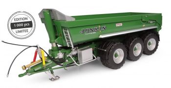 UH6815 - Remolque JOSKIN trans-KTP 27/65 de 3 ejes, verde - Edición limitada de 1000 unidades.