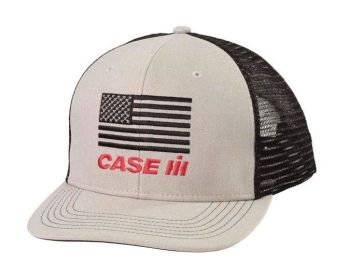 694712 - Gorra beige CASE IH con malla trasera negra