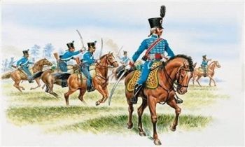 ITA6008 - húsares franceses para pintar