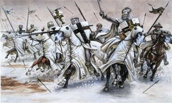 ITA6019 - Caballeros Teutónicos para pintar