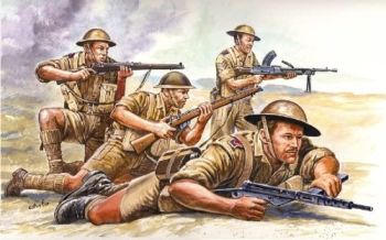 ITA6077 - Se pintará el 8º ejército británico de la Segunda Guerra Mundial