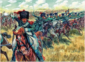 ITA6080 - Caballería ligera francesa para pintar