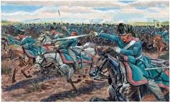 ITA6081 - caballería prusiana para pintar