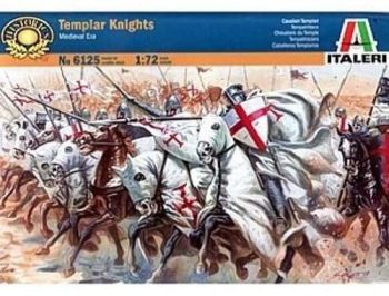 ITA6125 - Caballeros Templarios para pintar