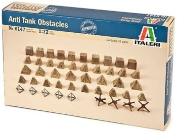 ITA6147 - Obstáculos antitanque para montar y pintar