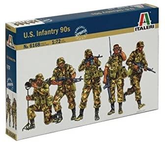 ITA6168 - Infantería americana años 90 para pintar
