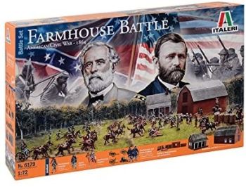 ITA6179 - Farm Battle - American Civil War 1864 - Juego de batalla de construcción y pintura