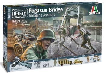 ITA6194 - Pegasus Bridge D.DAY 75th Battle Set Construir y pintar