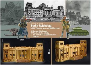 ITA6195 - Batalla por el Reichstag 1945 – Set Batalla para montar y pintar