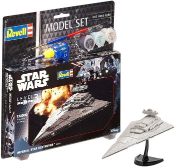 REV63609 - Set de maquetas Imperial Star Destroyer STAR WARS con pintura para montar