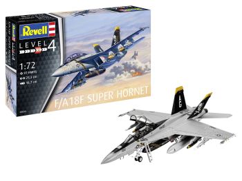 REV63834 - MODEL-SET F/A-18F Super Hornet Avión de combate con pintura para montar