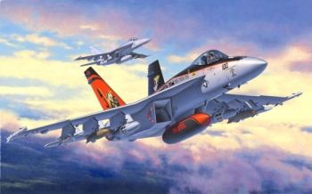 REV63997 - Avión F/A-18 E Super Hornet con pintura para construir