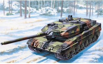 ITA6435 - Tanque Leopard 2A6 para montar y pintar