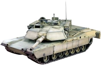 ITA6438 - Deposito ABRAMS M1 A1 HI para montar y pintar