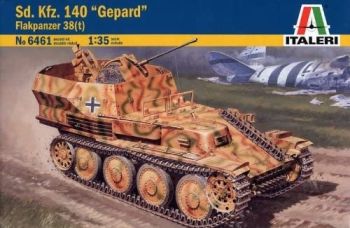 ITA6461 - Depósito SD.KFZ.140 FLAKPZ.GEPARD para montar y pintar