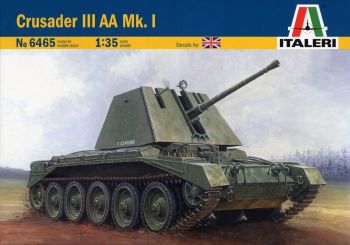 ITA6465 - Tanque Crusader III AA MK.I para montar y pintar