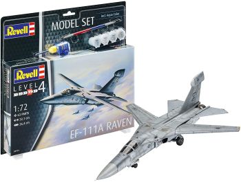 REV64974 - Maqueta set EF-111A Cuervo con pintura para montar