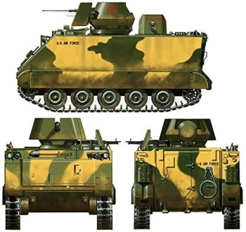 ITA6506 - Tanque M113 ACAV construible y pintable con cañón sin retroceso de 106 mm