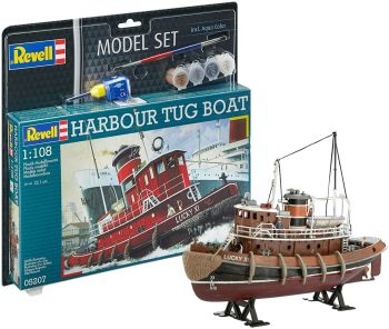 REV65207 - Maqueta de remolcador de puerto con pintura para montar