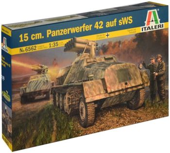 ITA6562 - Vehiculo 15cm. Panzerwerfer 42 auf sWS para montar y pintar