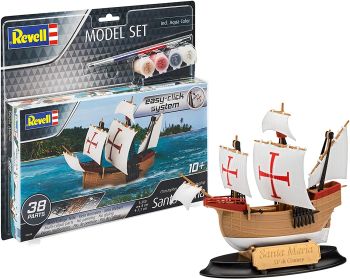 REV65660 - Maqueta set Santa Maria con pintura para montar