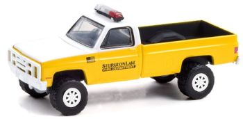 GREEN67010C - CHEVROLET M1008 4x4 1987 Departamento de Bomberos de Minnesota FUEGO Y RESCATE en Blíster