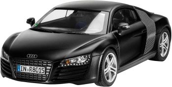 REV67057 - Maqueta set AUDI R8 con pintura para montar