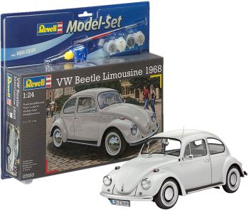 REV67083 - Maqueta de VOLKSWAGEN Escarabajo 1968 con pintura para montar