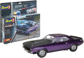 REV67664 - Maqueta de conjunto PLYMOUTH AAR Cuba 1970 con pintura para montar
