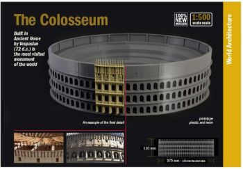 ITA68003 - Arquitectura mundial: EL COLISEO para montar y pintar
