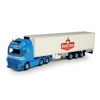 TEK68115 - VOLVO FH04 XL 6x4 Con remolque frigorífico de 3 ejes TENDEN