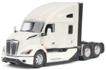DCM71119 - Camión KENWORTH T680 6x4 con cabina dormitorio (blanco perlado)