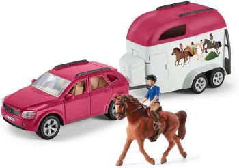 SHL72223 - Carruaje con remolque para caballos