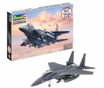 REV73972 - KIT DE INICIO - F-15E Strike Eagle con pintura para ensamblar