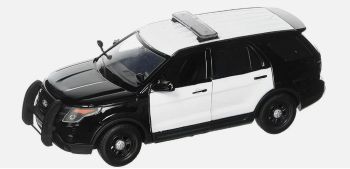 MMX76988NOIR - FORD Police Interceptor Utility 2022 Negro y blanco