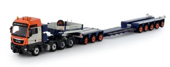 TEK77049 - MAN TGX XXL 8x4 con portaequipos 3+5 ejes UNIVERSAL