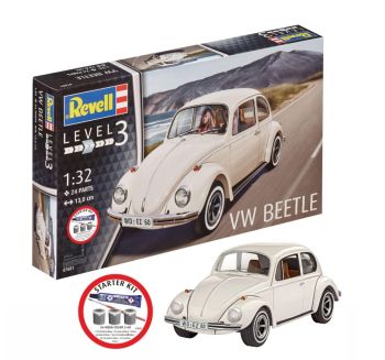 REV77681 - KIT DE INICIO - VOLKSWAGEN Beetle con pintura para ensamblar