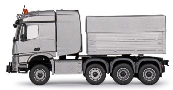 CON78001/11 - Camión rígido MERCEDES-BENZ Arocs 8x4 (plateado)