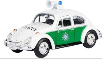 MMX79588 - VOLKSWAGEN Beetle Polizei Blanco y Verde