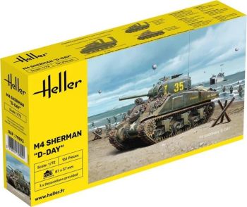 HEL79892 - Tanque Sherman M4 - Día D - Kit de montaje y pintura