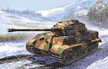 ITA7004 - Tanque King Tiger para montar y pintar