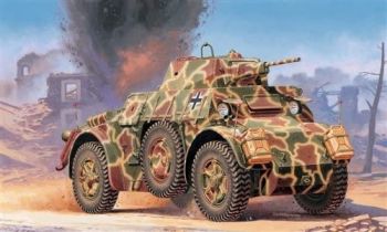 ITA7052 - Vehiculo Autoblinda AB 43 para armar y pintar