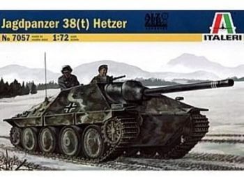 ITA7057 - Tanque Jagdpanzer 38t Hetzer para montar y pintar