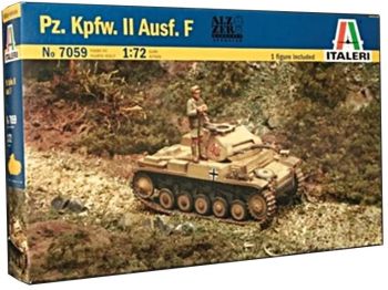 ITA7059 - Char Pz. Kpfw. II Ausf. F para montar y pintar