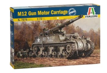 ITA7076 - Tanque M-12 GMC para armar y pintar