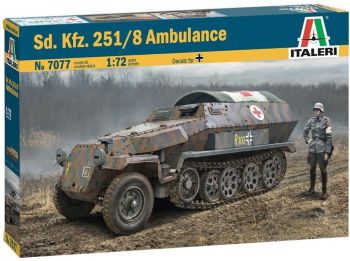 ITA7077 - Ambulancia Sd.Kfz.251/8 para montar y pintar