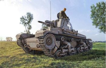ITA7084 - Tanque Panzerkamfwagen 35 (t) para montar y pintar
