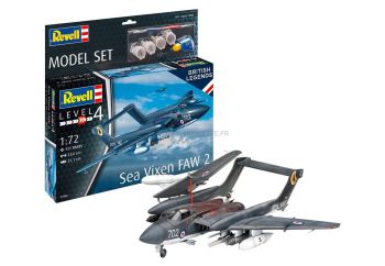 REV63866 - Avión Sea vixen Faw 2 set de maquetas con pintura para montar