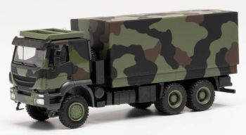 HER746786 - Portaequipajes IVECO Trakker 6x6 con lona de camuflaje
